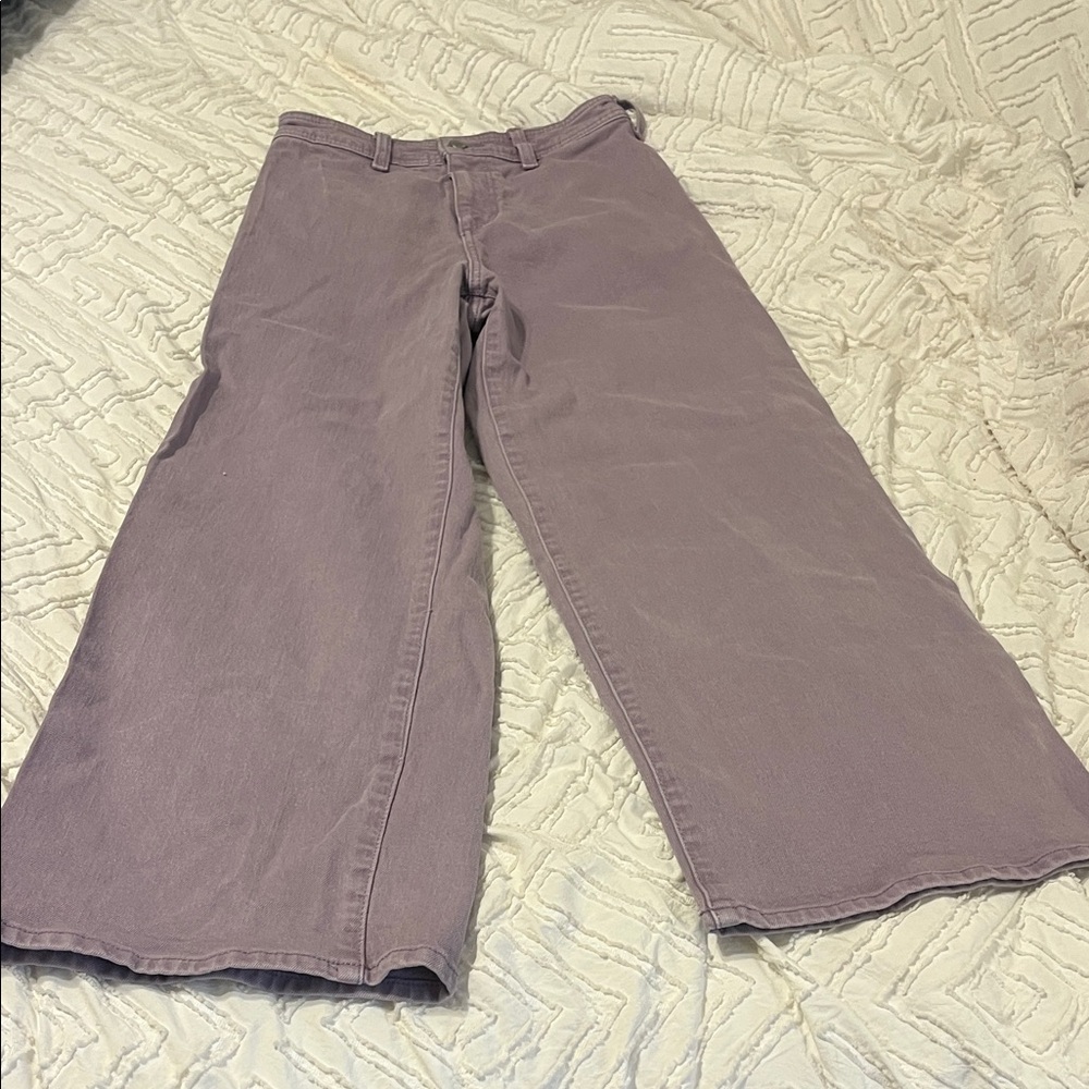 Universal Thread Lavender Sailor Wide-Leg Pants